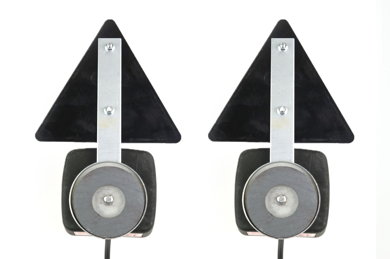 7-Polige magnetische aanhanger verlichting incl. bekabeling en reflectoren