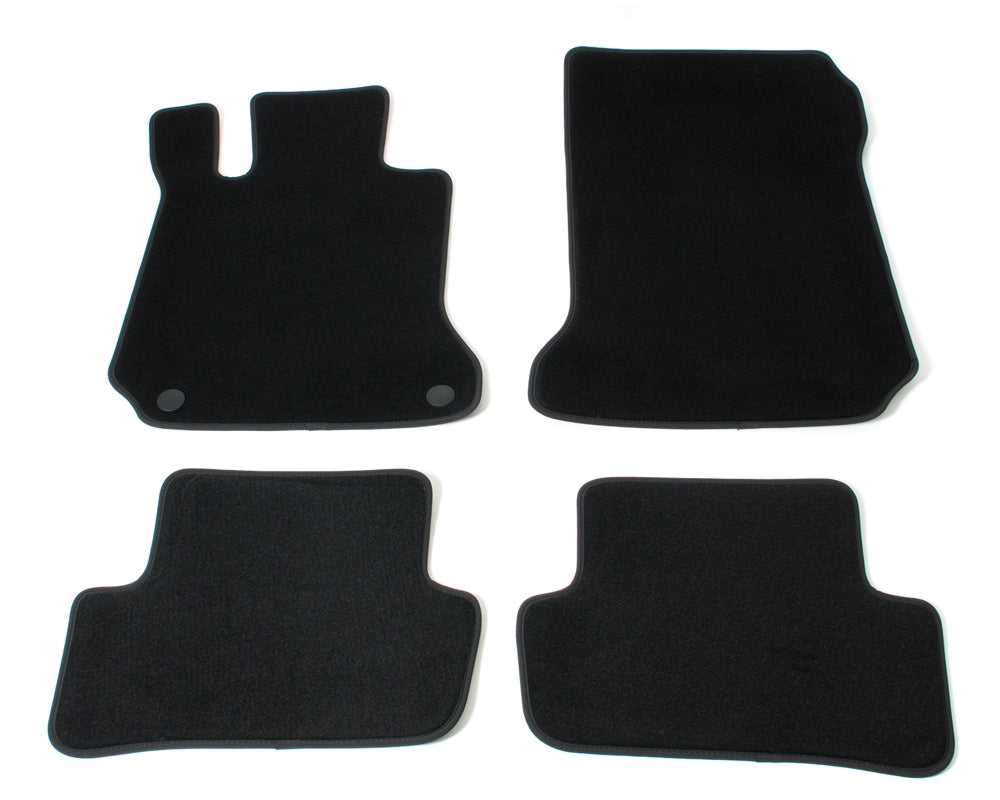 Automatten voor Mercedes C-klasse W204 (2007-2014) - Velours - 4-delig - Complete set