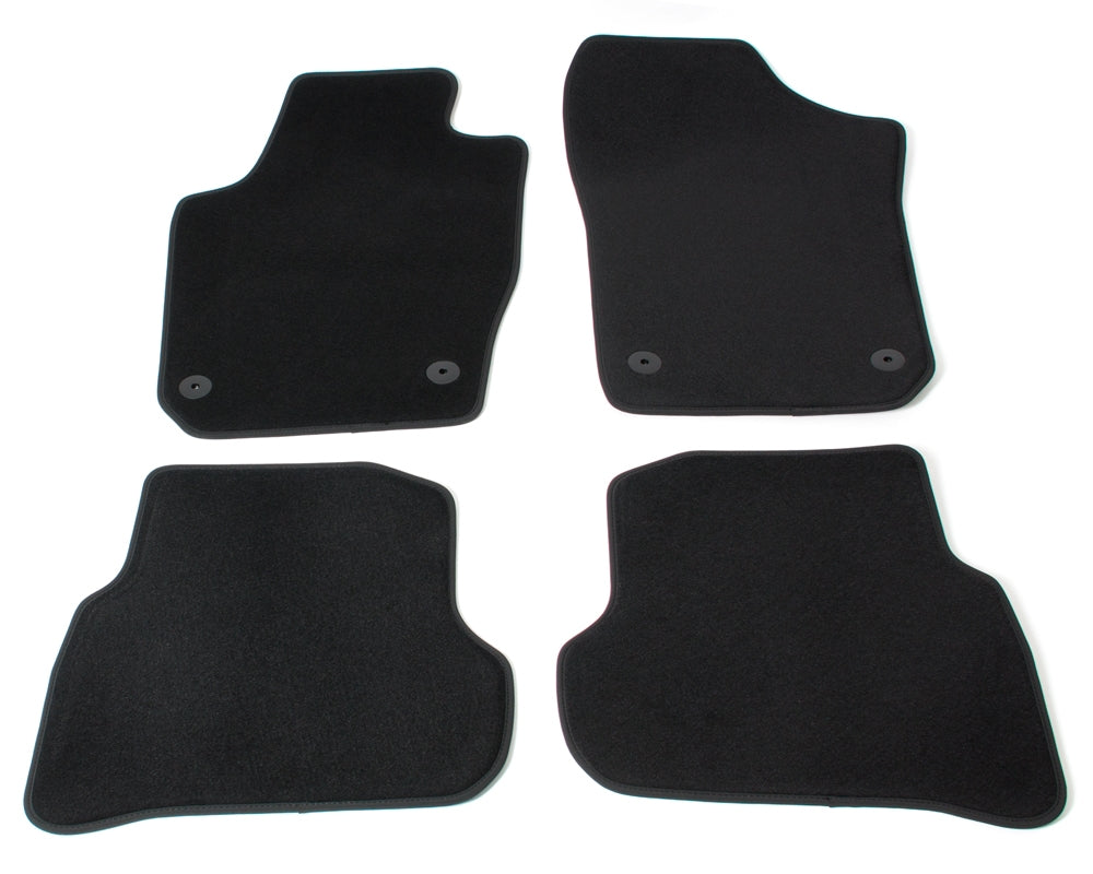 Automatten voor VW Polo 6R, Polo 6C (2009-2018) - Velours - 4-delig - Complete set