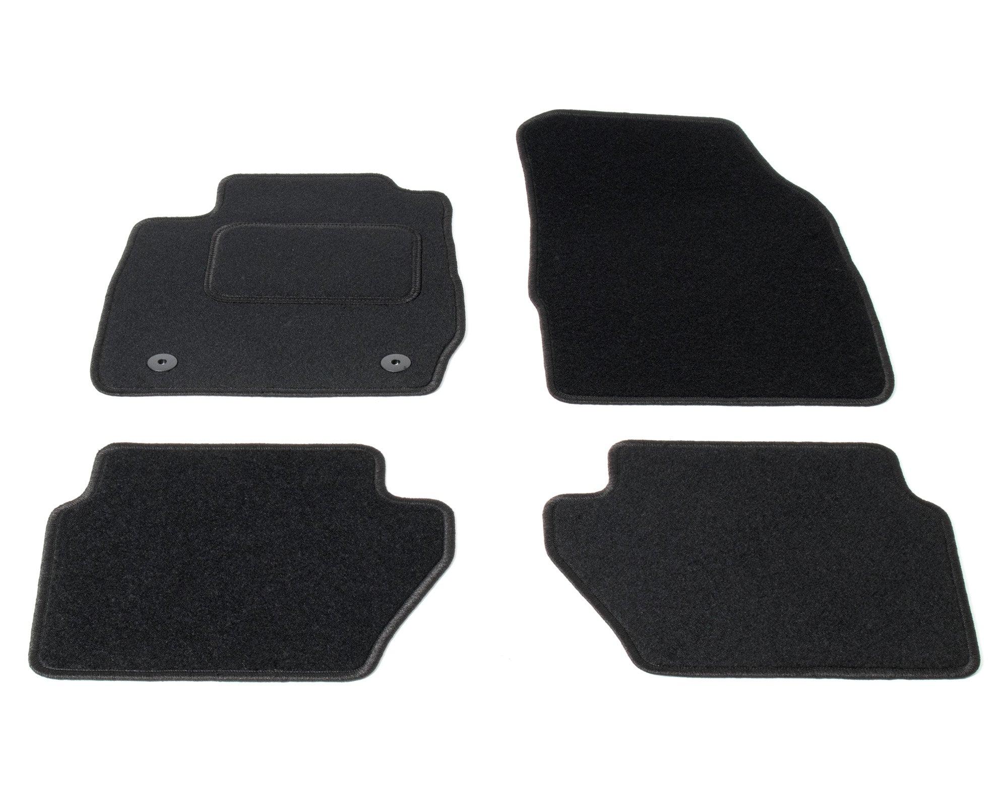 Automatten voor Ford Fiesta MK6 (2012-2017) - Naaldvilt - 4-delig - Complete set