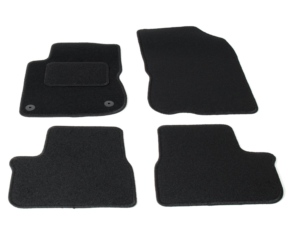 Automatten voor Peugeot 208 en Peugeot 2008 (2012-2019) - Naaldvilt - 4-delig - Complete set