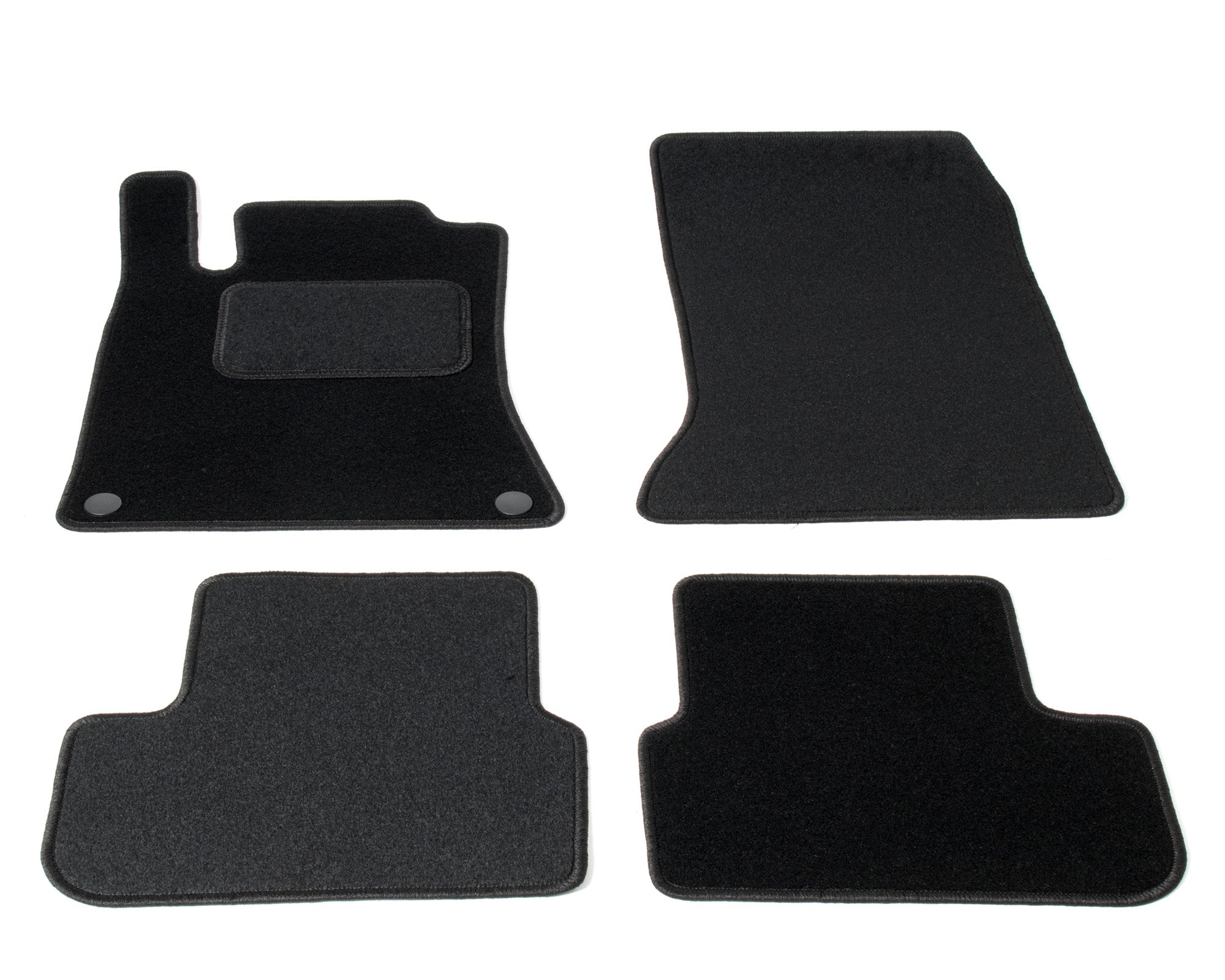 Automatten voor Mercedes W176 A-Klasse (2012-2018) - Naaldvilt - 4-delig - Complete set