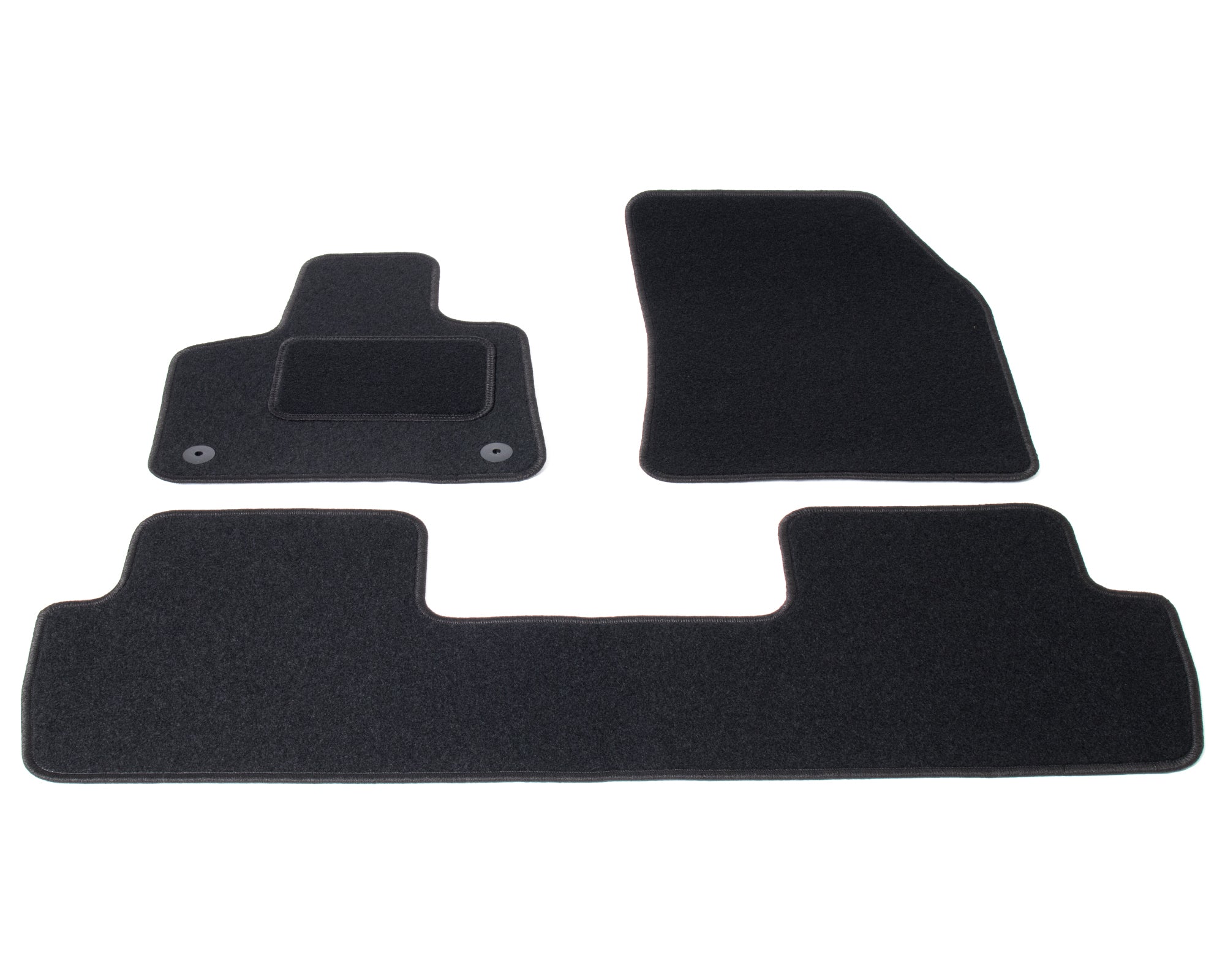 Automatten voor Peugeot 3008 (2016-2020) - Naaldvilt - 3-delig - Complete set