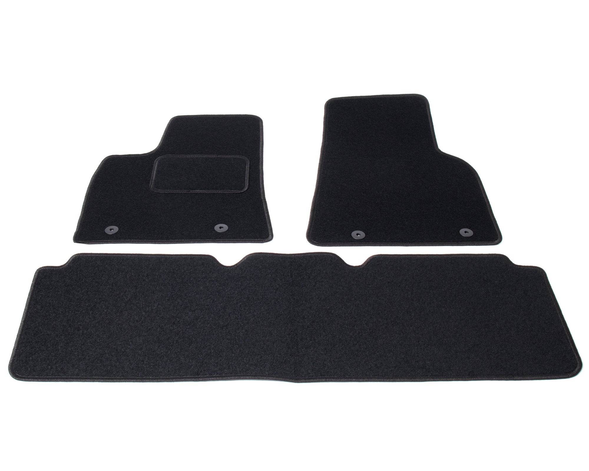 Automatten voor Tesla Model S (vanaf 2012) - Naaldvilt - 4-delig - Complete set