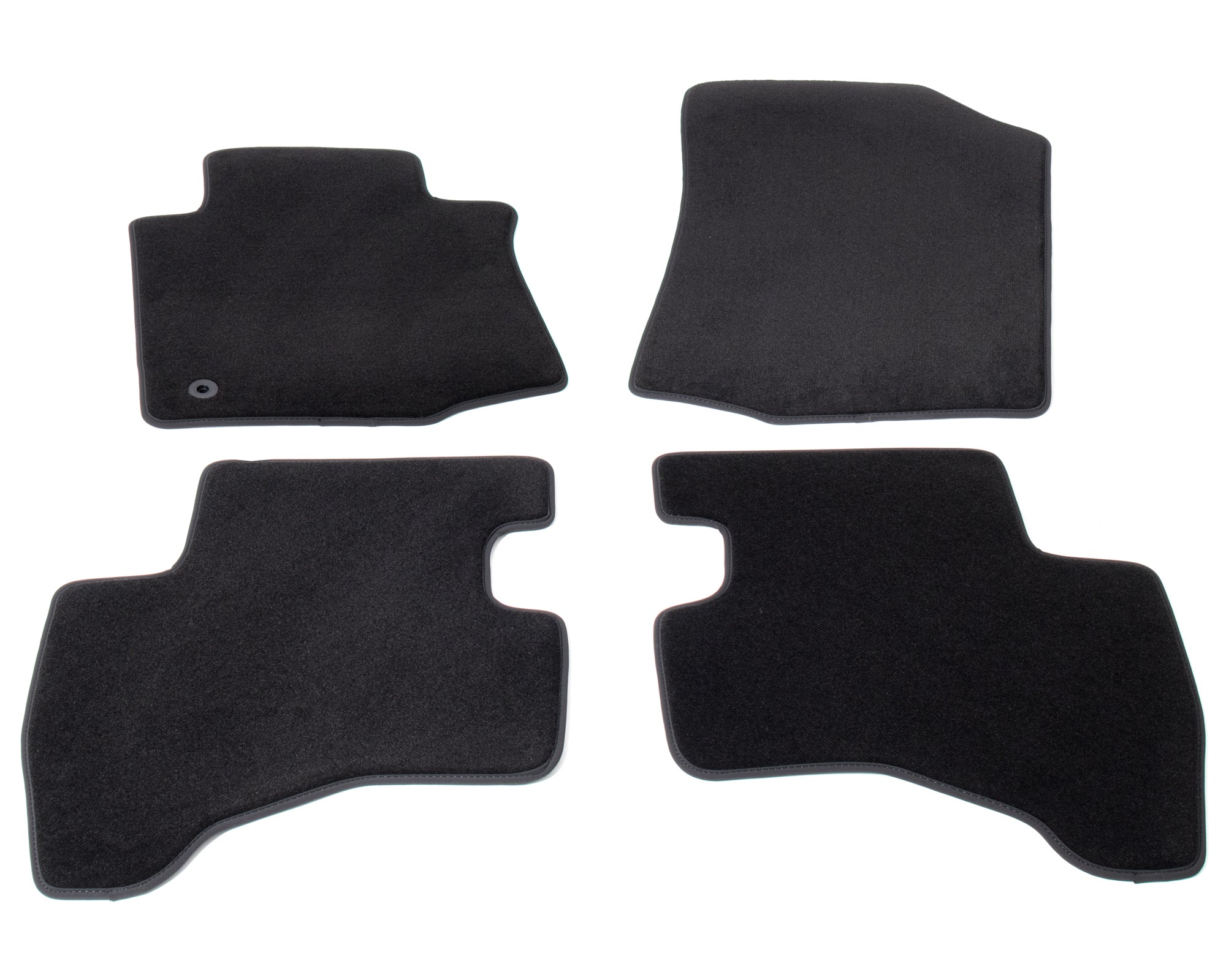 Automatten voor Toyota Aygo, Peugeot 107, Citroen C1 (2005-2014) - Velours - 4-delig - Complete set