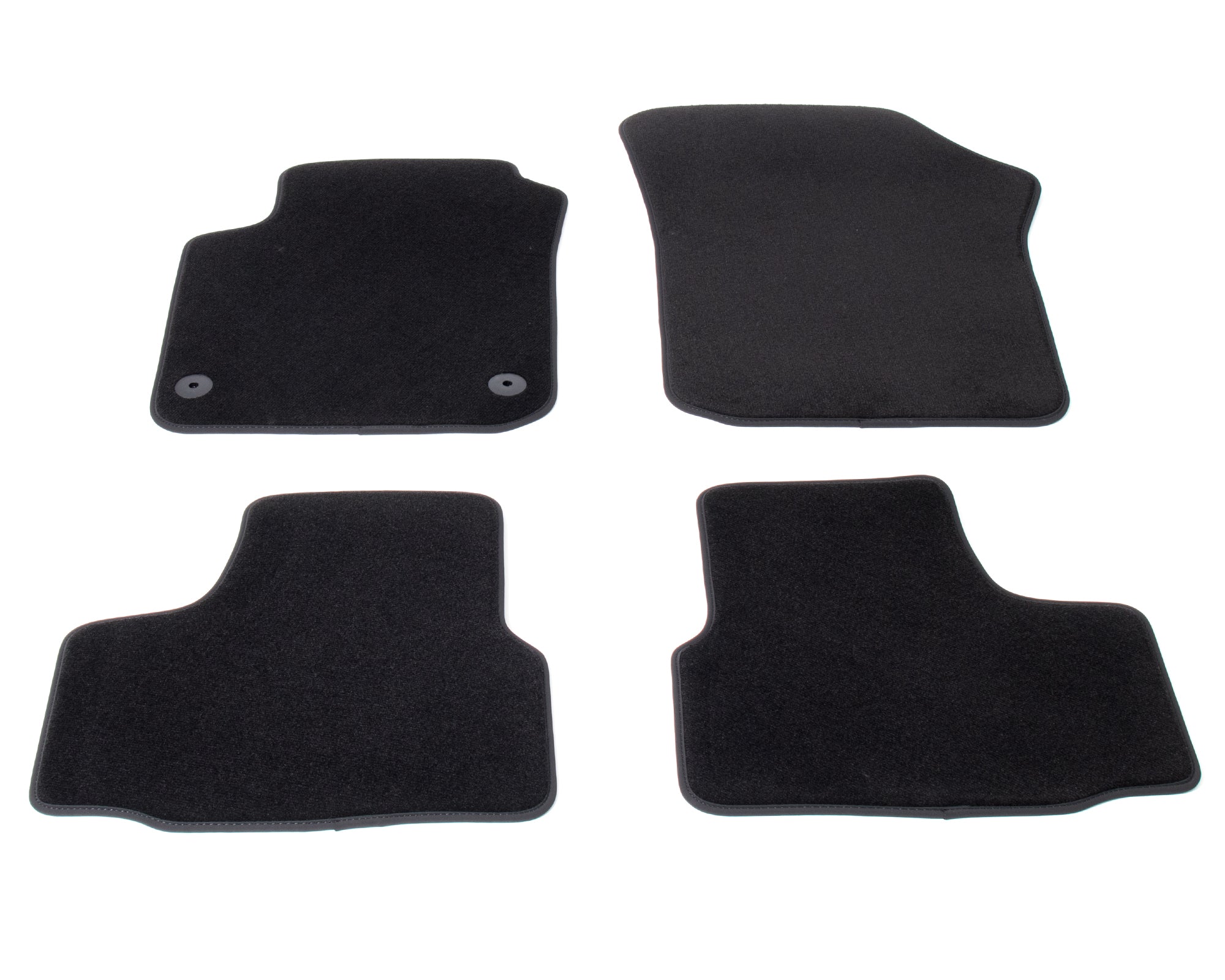 Automatten voor Vw Up, Skoda Citigo, Seat Mii (2011-2023) - Velours - 4-delig - Complete set