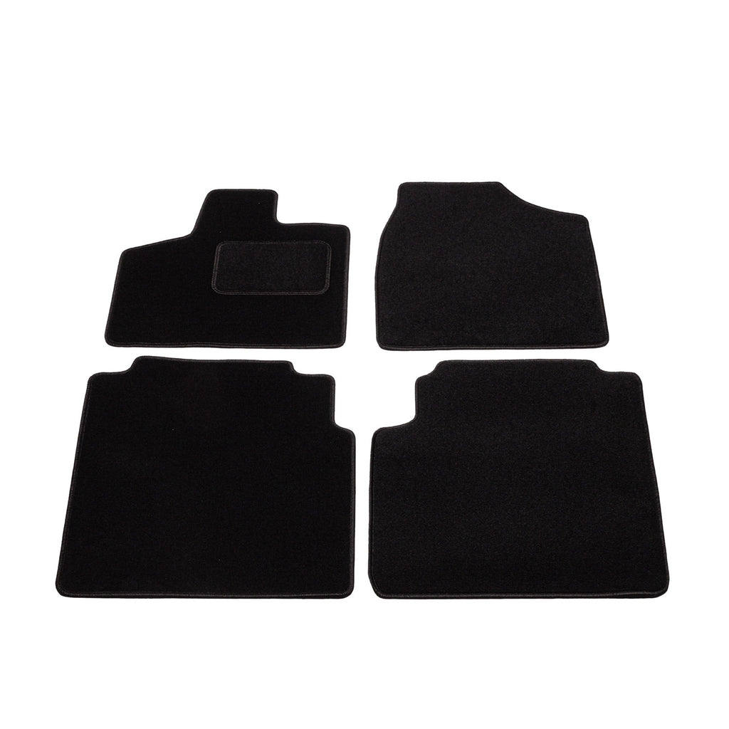 Automatten op maat - zwart stof - Chrysler Voyager 5 2008-2016