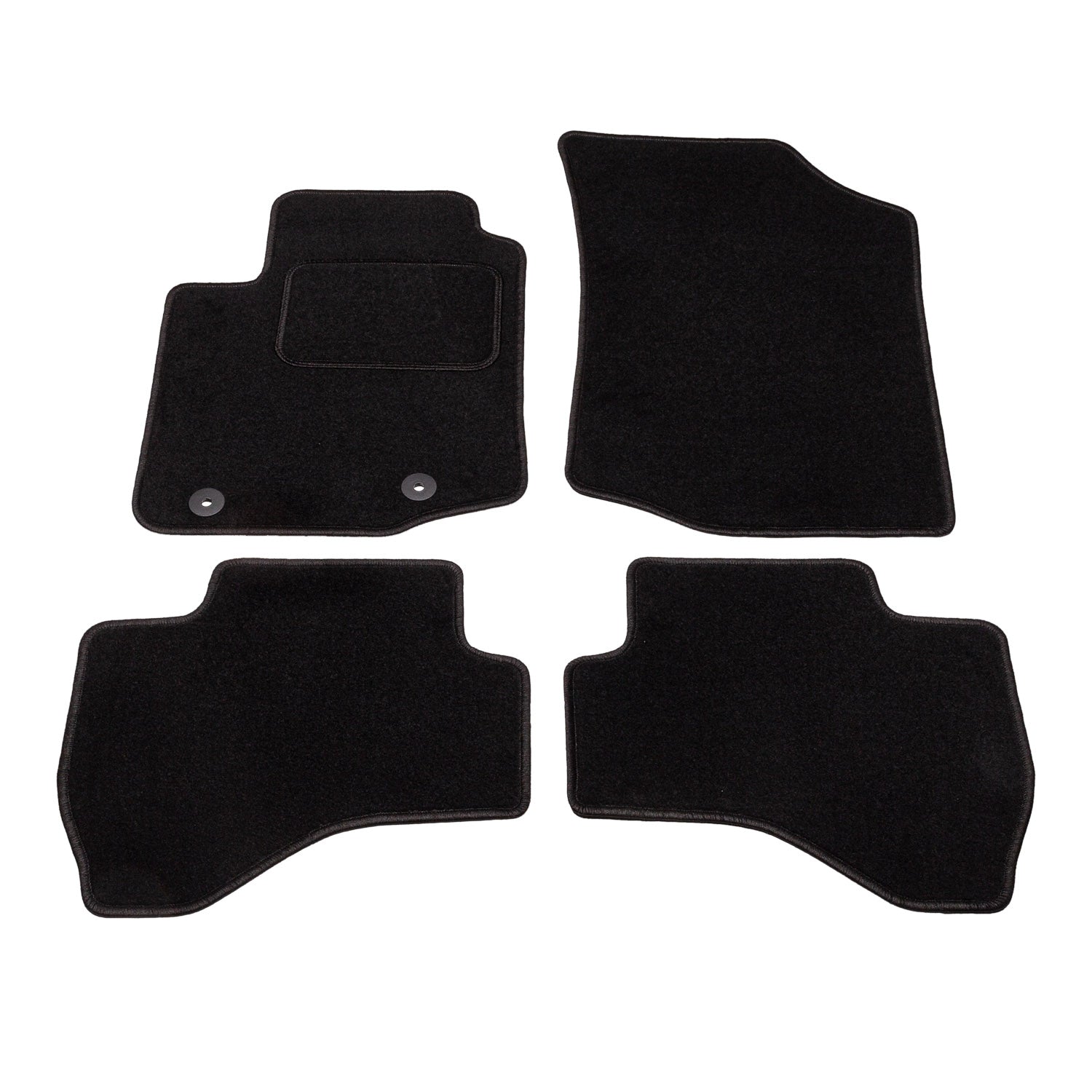 Automatten voor Citroen C1 2e generatie (2014-2022) - Naaldvilt - 4-delig - Complete set