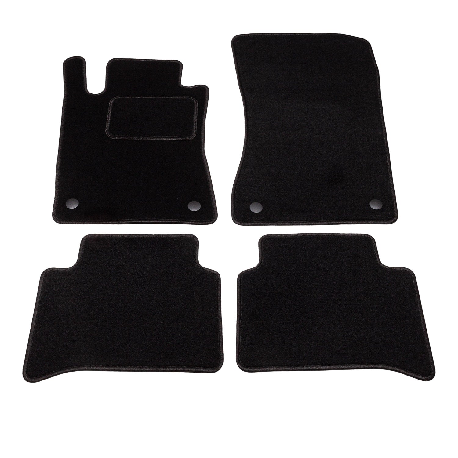 Automatten voor Mercedes CLS W219 (2004-2010) - Naaldvilt - 4-delig - Complete set