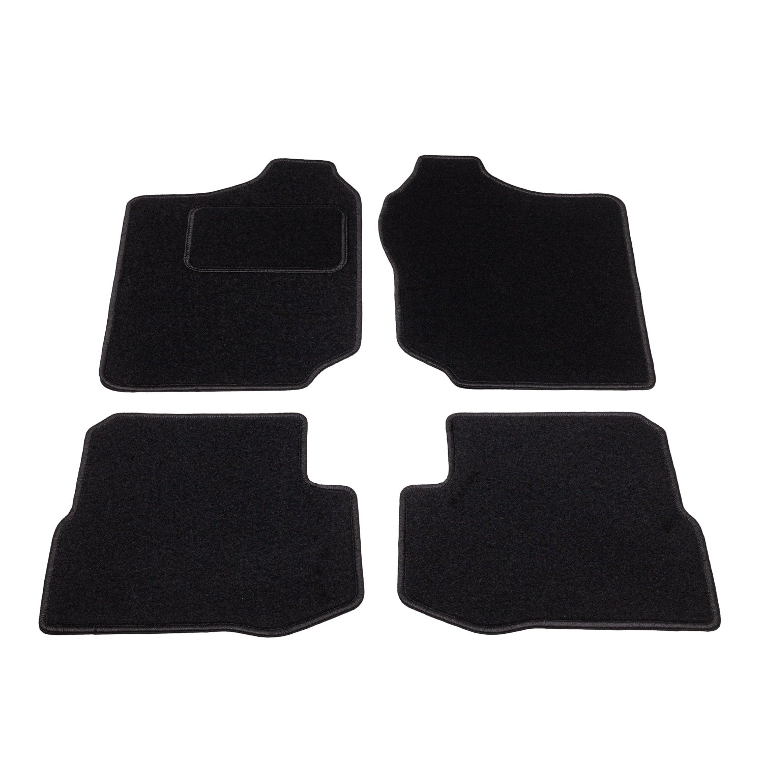 Automatten op maat - zwart stof - Suzuki Jimny 1998-2018