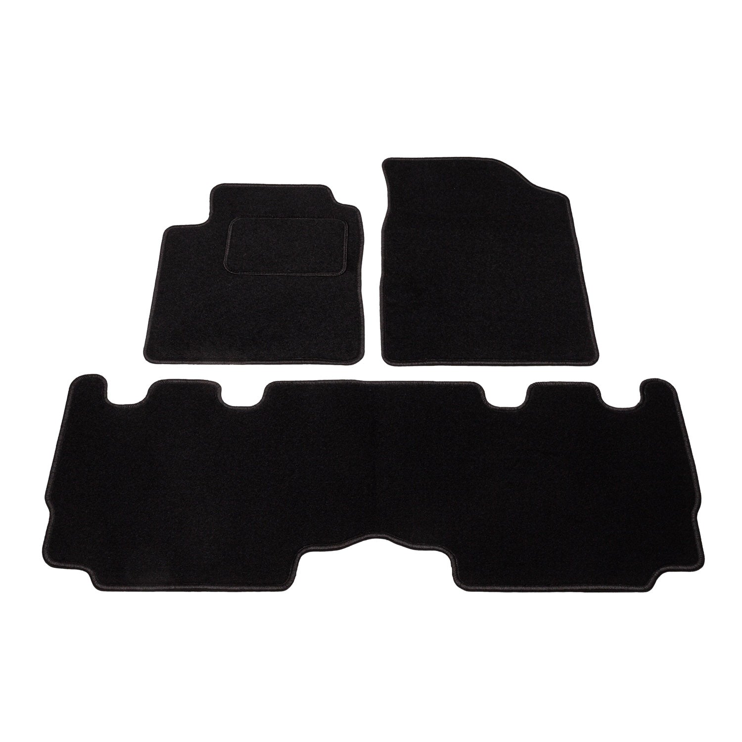 Automatten voor Toyota Yaris Verso (2012-2018) - Naaldvilt - 4-delig - Complete set