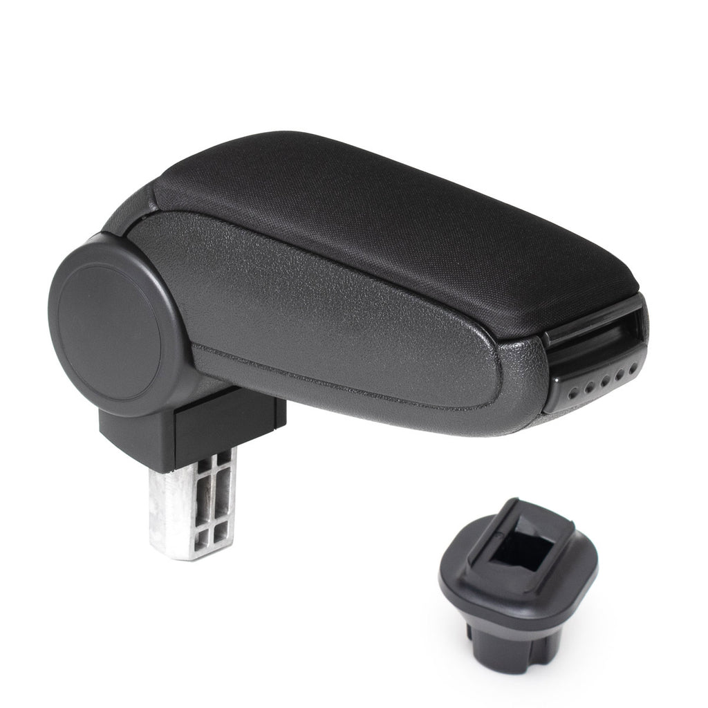 Armsteun voor Mini Clubman, One, Cooper, Cabrio, R55, R56, R57 (2006-2014) - Stof - Zwart