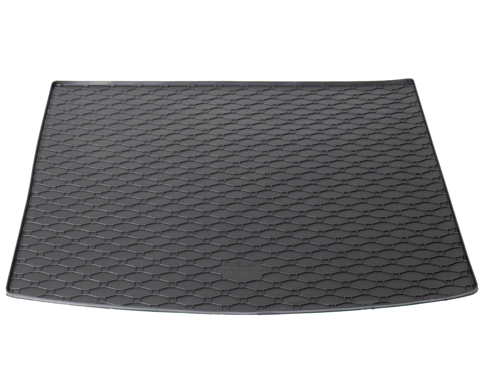 Kofferbakmat voor Skoda Karoq 4x2/4x4, Seat Ateca 4x2/4x4, Cupra Ateca 4x2/4x4 (vanaf 2016), hoge laadvloer - Rubber