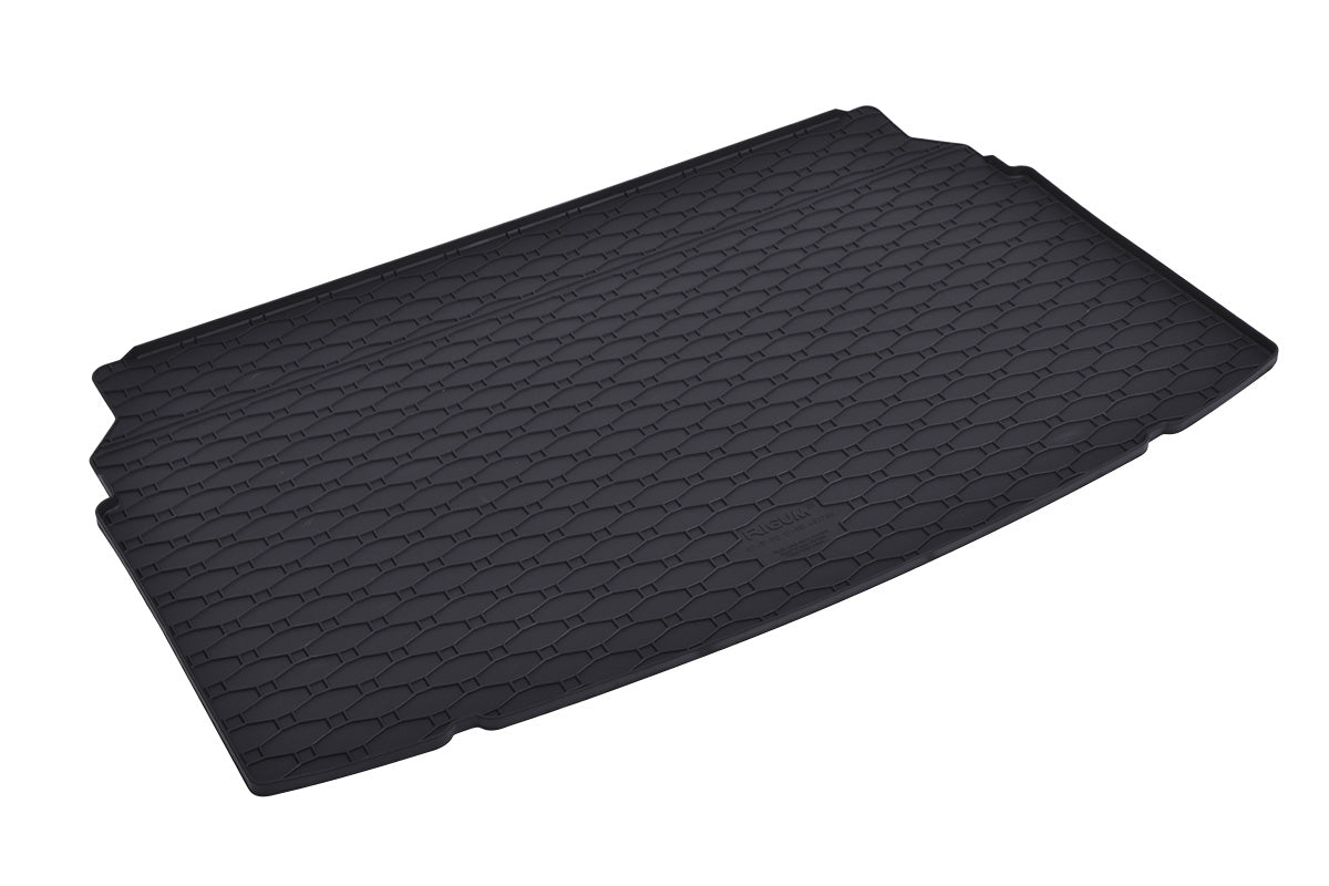 Kofferbakmat voor Volkswagen Polo (AW) (vanaf 2017), voor modellen met hoge- of lage laadvloer. - Rubber