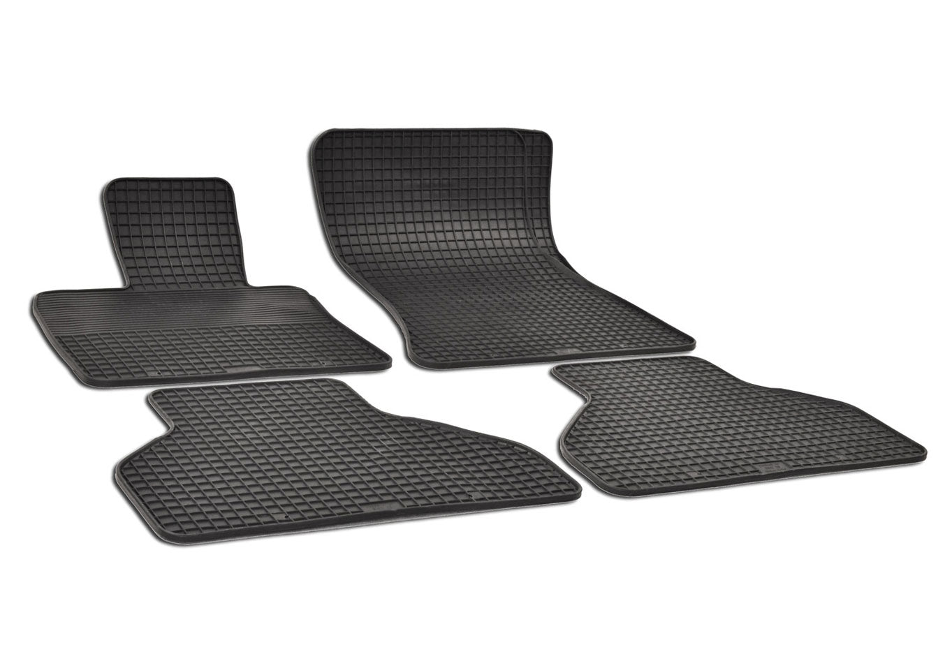 Automatten voor BMW X5 E70 (2007-2013), X5 (2013-2018) en F16 (2015-2019) - 4-delig - Rubber