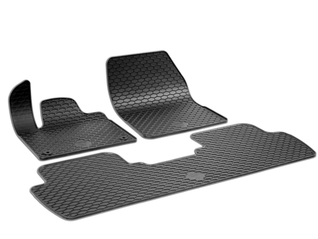 Automatten voor Peugeot 5008 (2017-2024) - 3-delig - Rubber