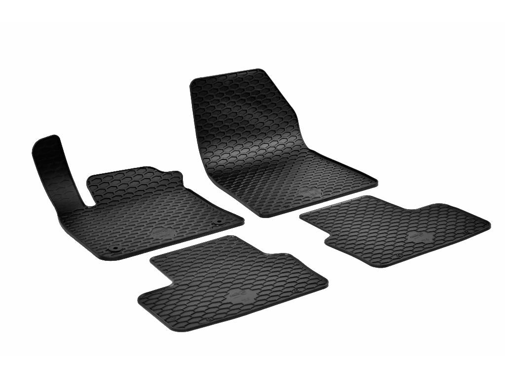 Automatten voor Renault Captur 2, Captur E-Tech en Mitsubishi ASX (vanaf 2019) - 4-delig - Rubber
