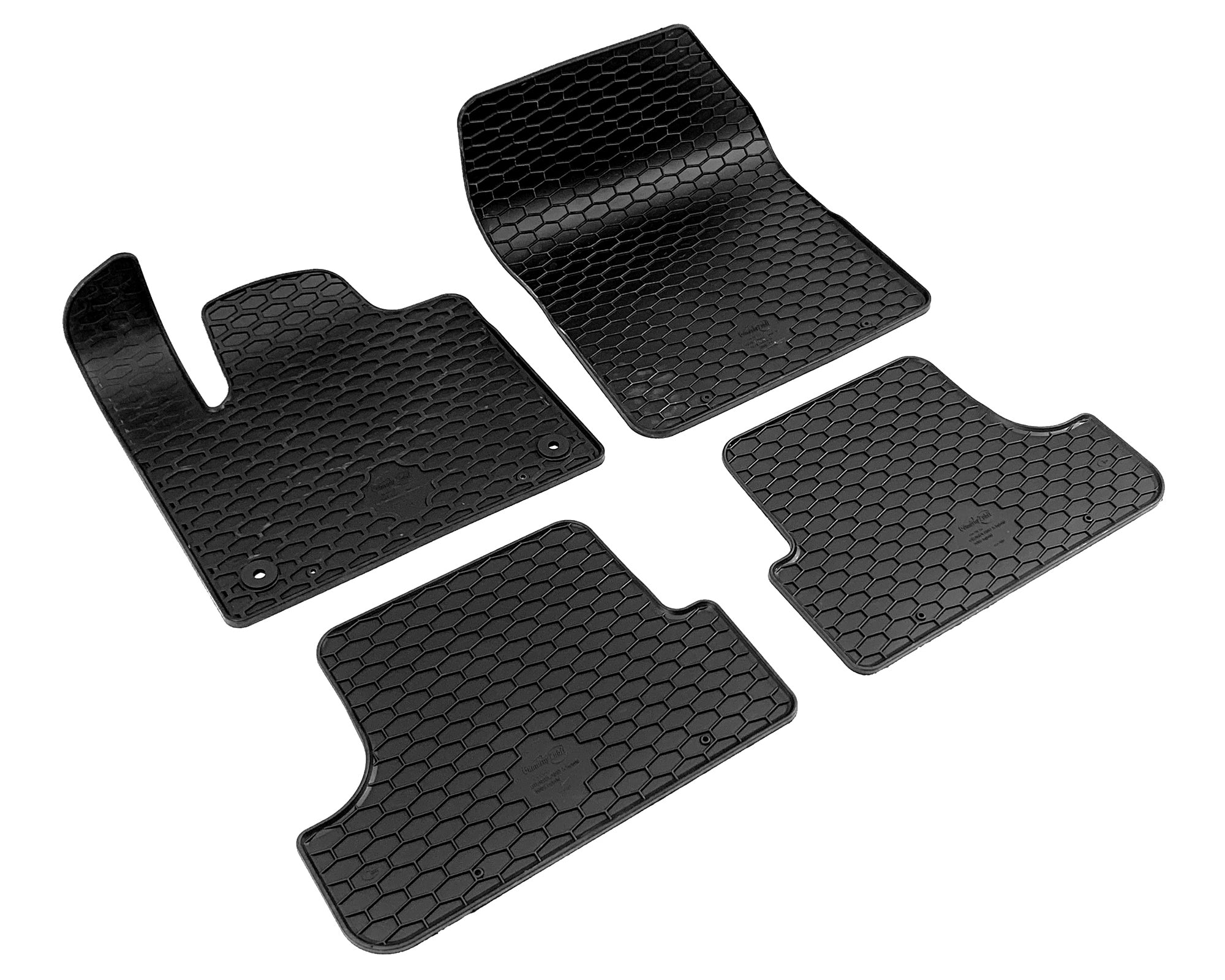 Automatten voor Citroen C5 Aircross Hybrid, Opel Grandland X Hybrid en Peugot 3008 Hybrid (vanaf 2020) - 4-delig - Rubber