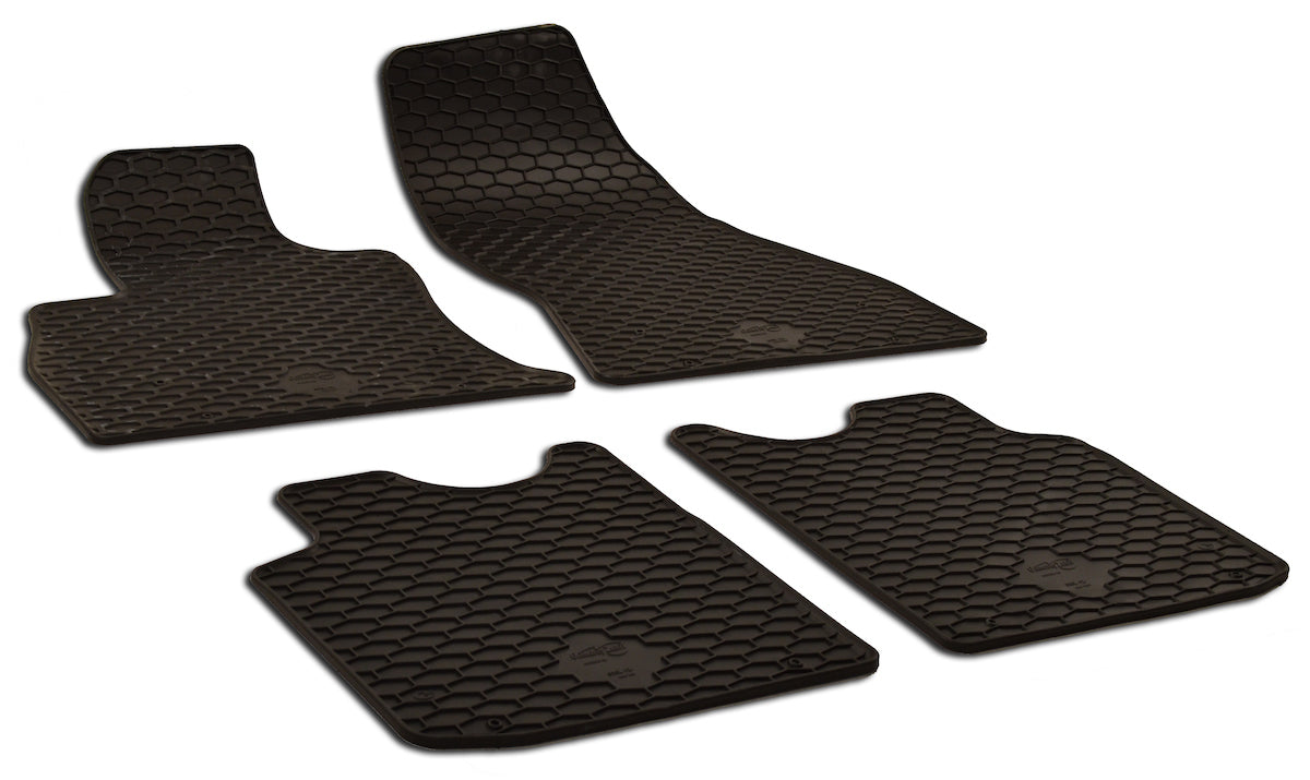 Automatten voor Fiat 500L (2012-2022) - 4-delig - Rubber