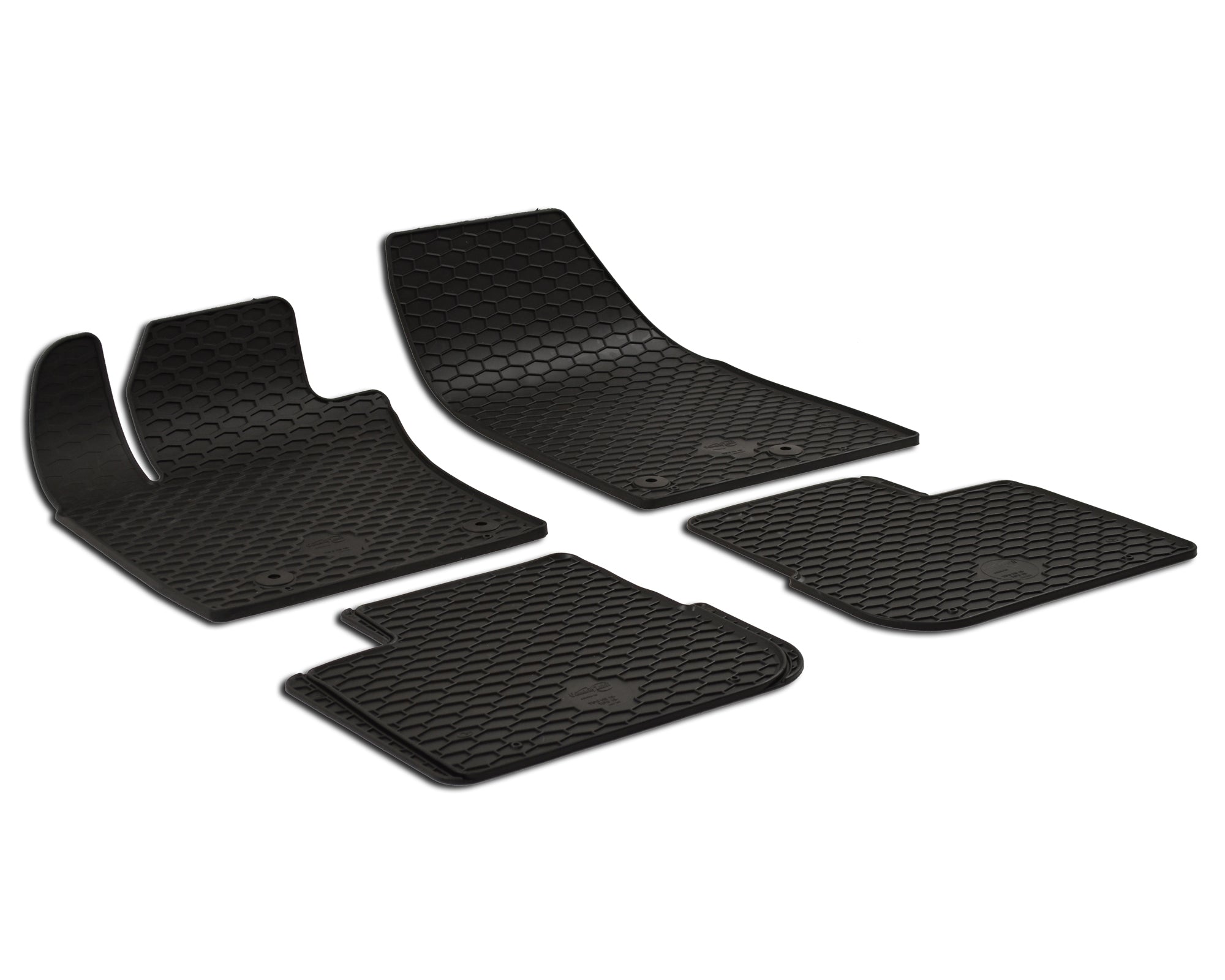 Automatten voor Fiat Tipo (vanaf 2016) en Fiat Tipo Cross (vanaf 2021) - 4-delig - Rubber