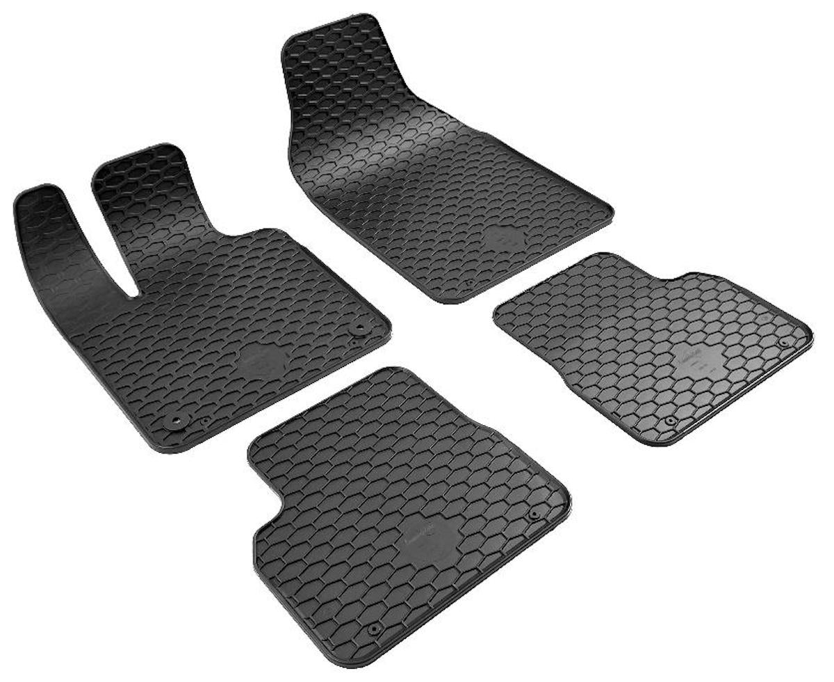 Automatten voor Fiat 500e (vanaf 2020) - 4-delig - Rubber
