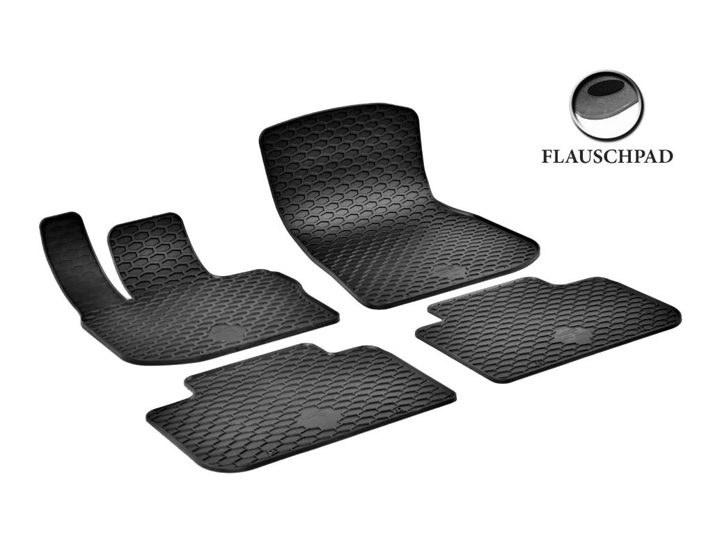 Automatten voor BMW X3 G01 en BMW X4 G02 (vanaf 2018) - 4-delig - Rubber