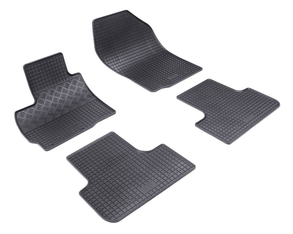Automatten voor Citroën C4 Aircross, Mitsubishi ASX, Peugeot 4008 (vanaf 2010) - 4-delig - Rubber