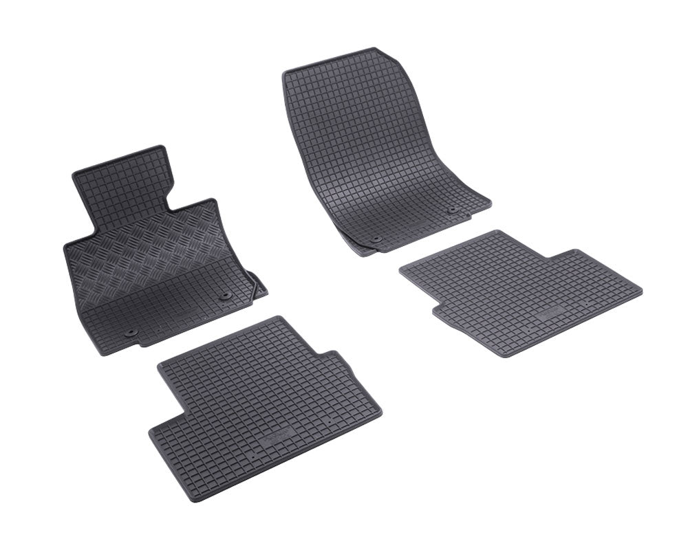 Automatten voor Mazda 2 (vanaf 2014), Mazda CX-3 (2015-2022) - 4-delig - Rubber