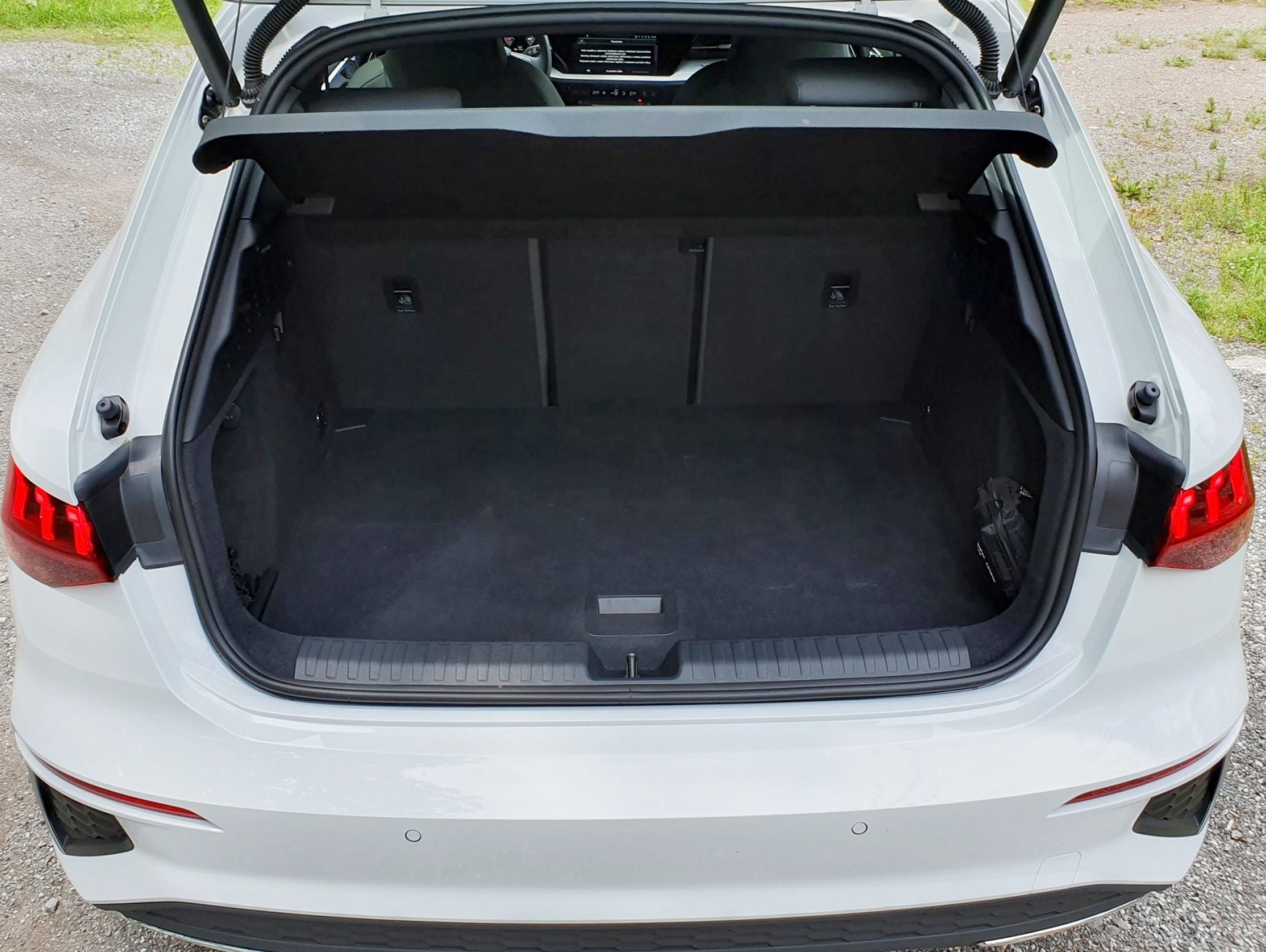 Kofferbakmat voor Audi A3 Sportback (8Y) (vanaf 2020), hoge laadvloer - TPE-Rubber