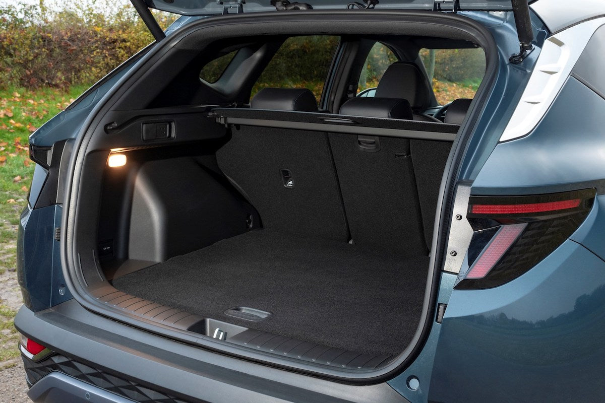 Kofferbakmat voor Hyundai Tucson (NX4) (vanaf 2020), hoge laadvloer - TPE-Rubber