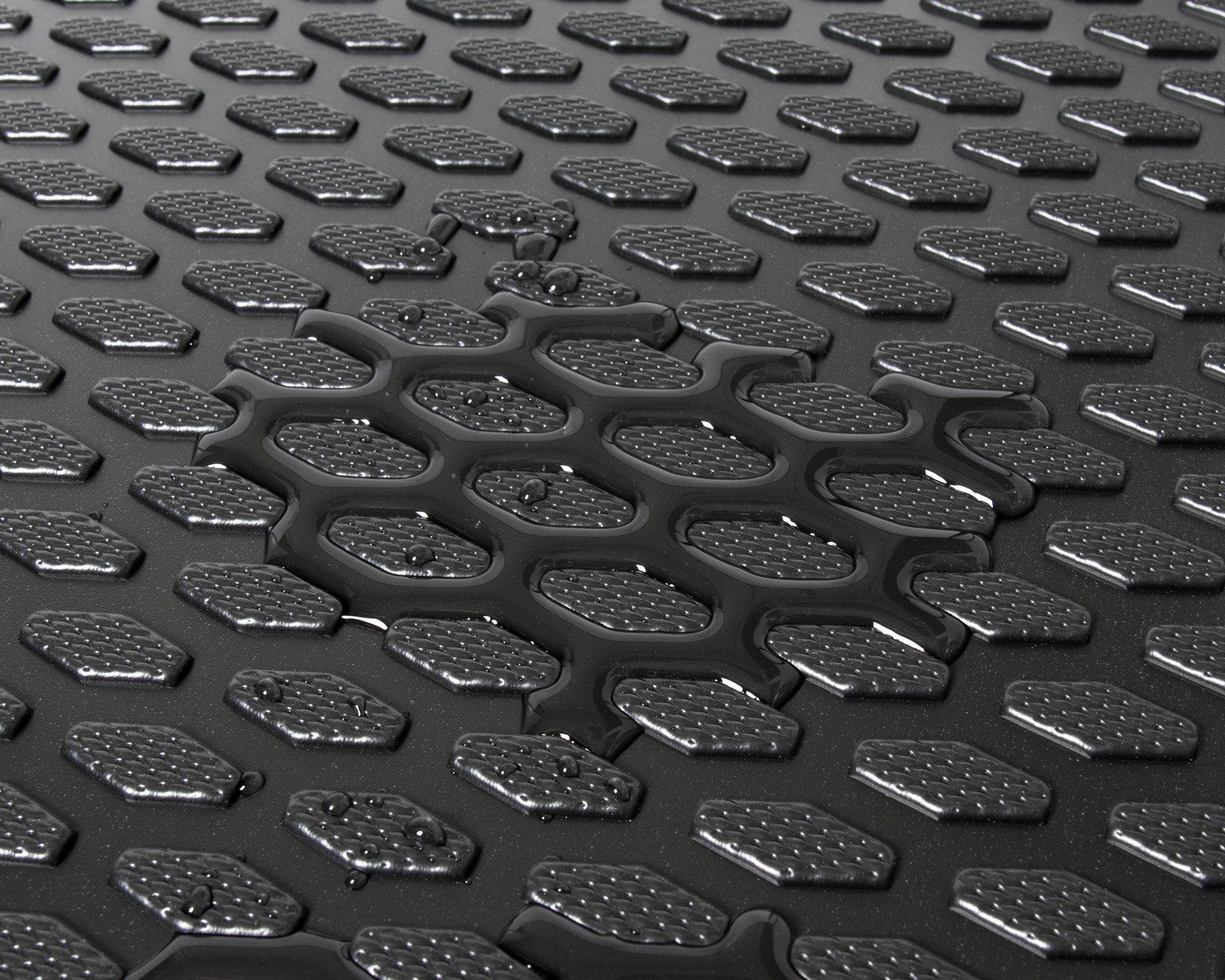 Kofferbakmat voor Skoda Octavia 3 Station (2012-2019), Hoge laadvloer - TPE-Rubber