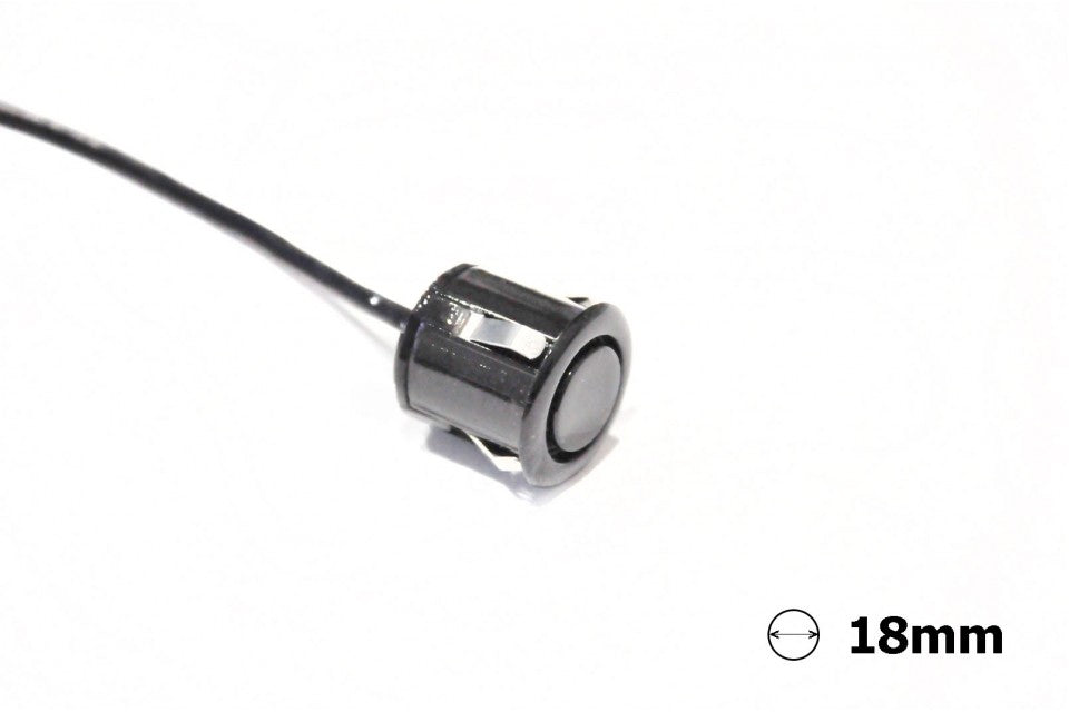Parkeersensoren Gold met geluid (18mm) Zwarte Sensoren