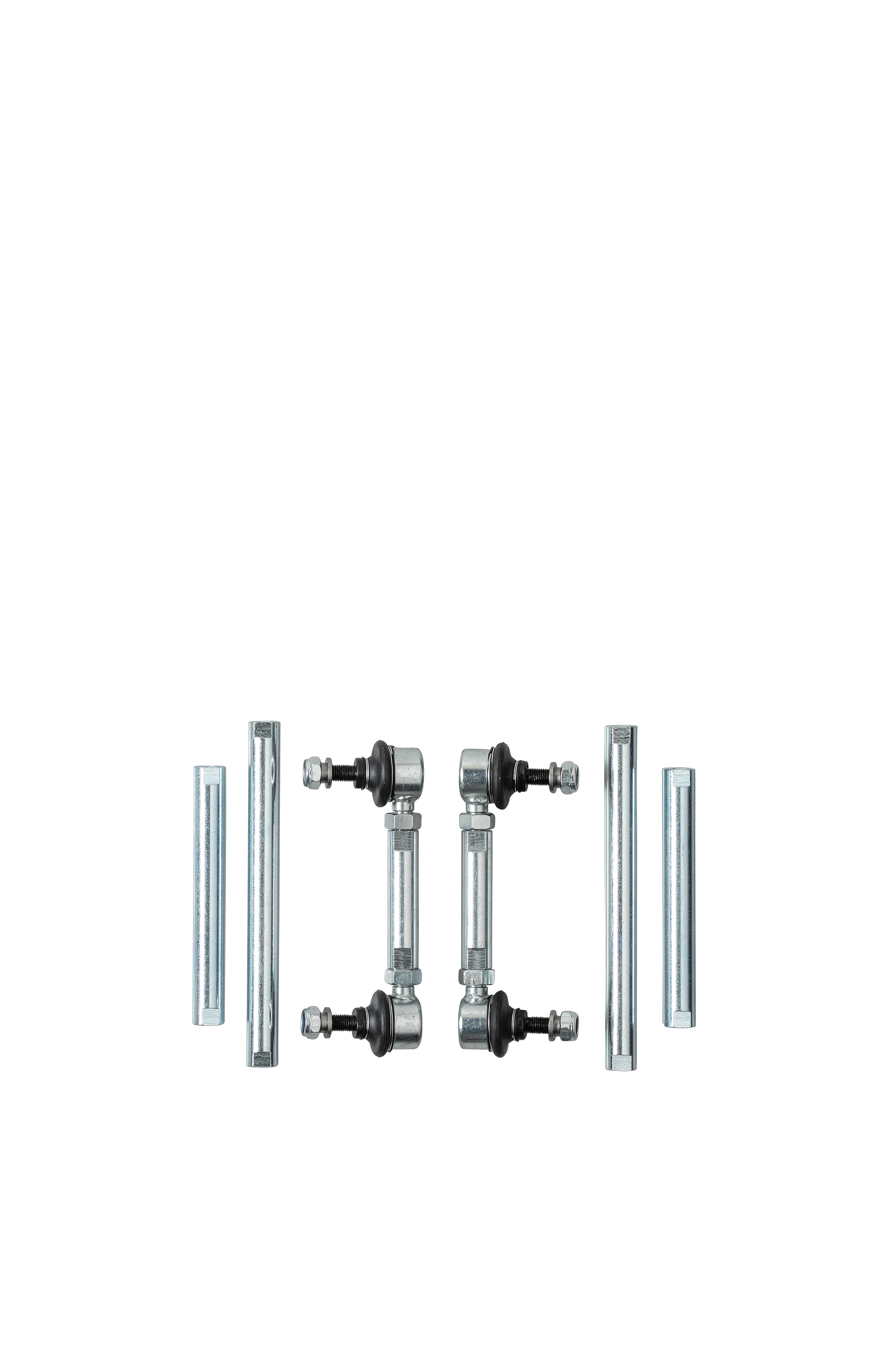 Triple-S schroefset voor VW Caddy 3 en 4 (2004-2020) met koppelstangen en toplagers