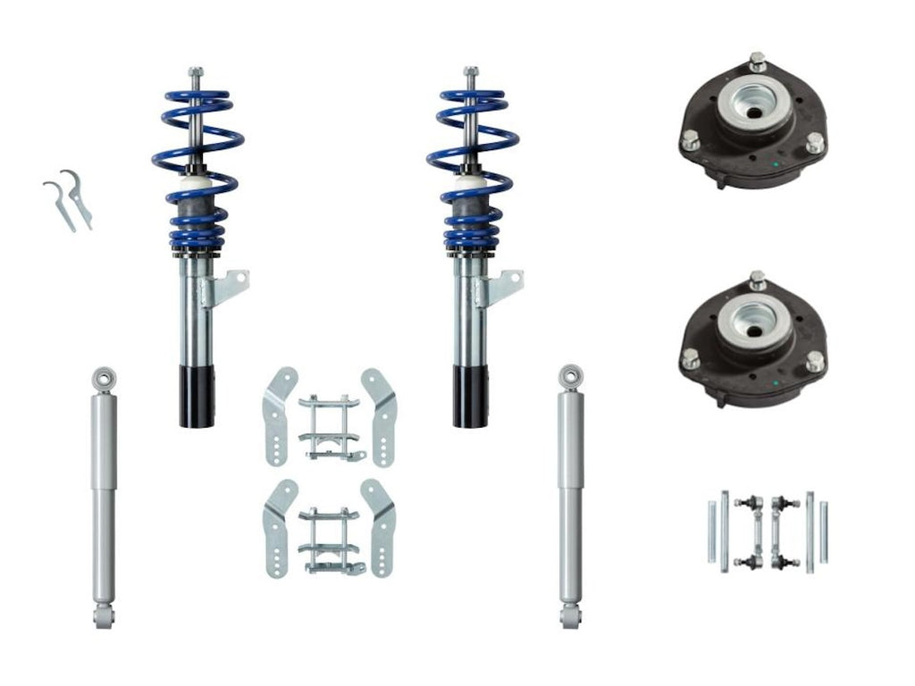 Triple-S schroefset voor VW Caddy 2004-2020 met koppelstangen en toplagers