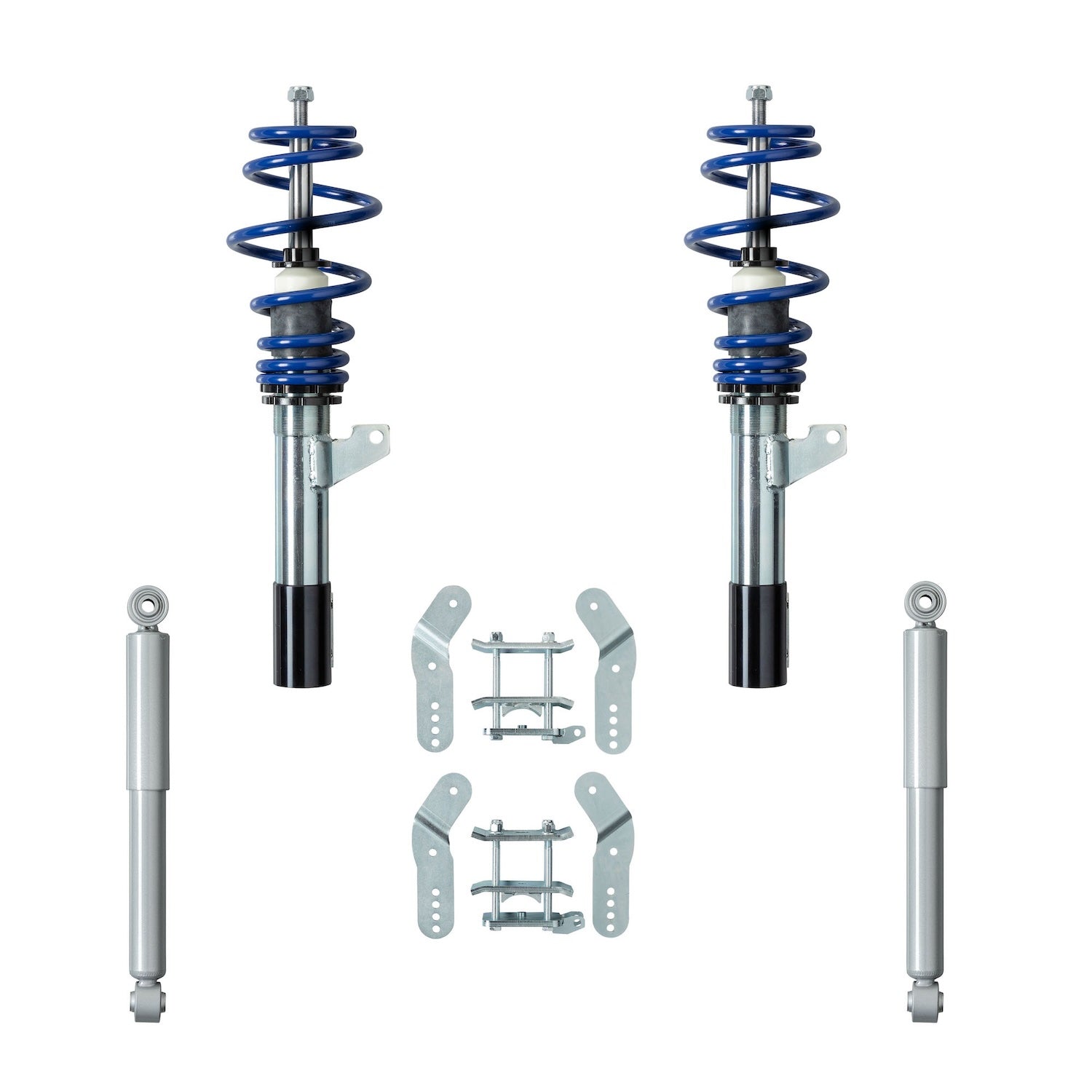 Triple-S schroefset voor VW Caddy 3 en 4 (2004-2020) met koppelstangen en toplagers