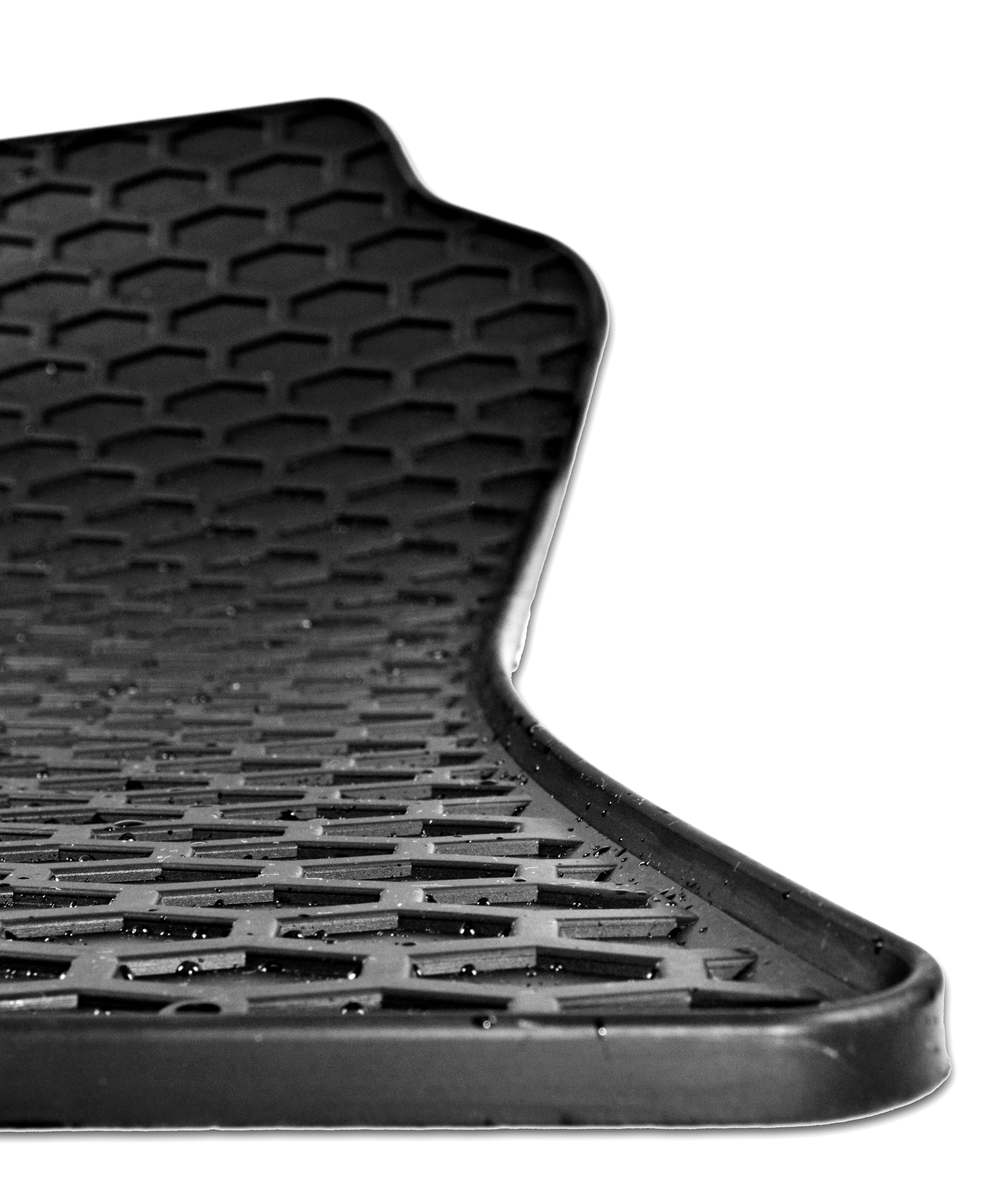 Rubber automatten voor Dacia SPRING (2021-heden) - Rubber - 4-delig - Complete set