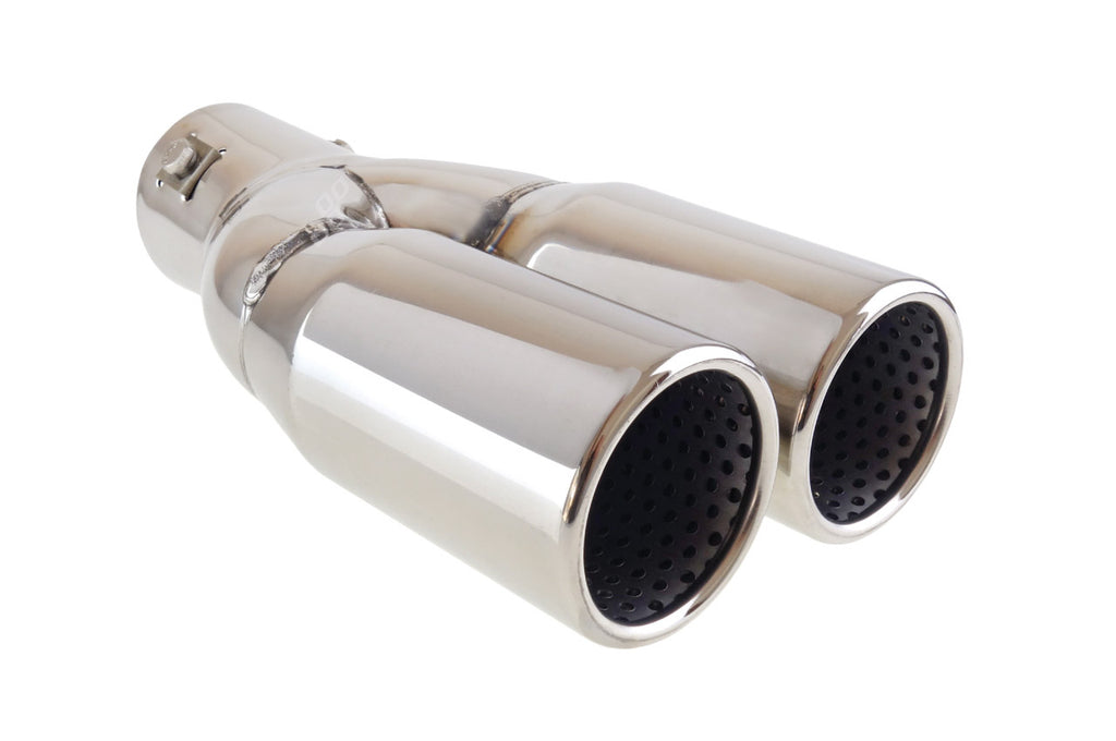 Universeel RVS sierstuk 2x63mm- MT 004