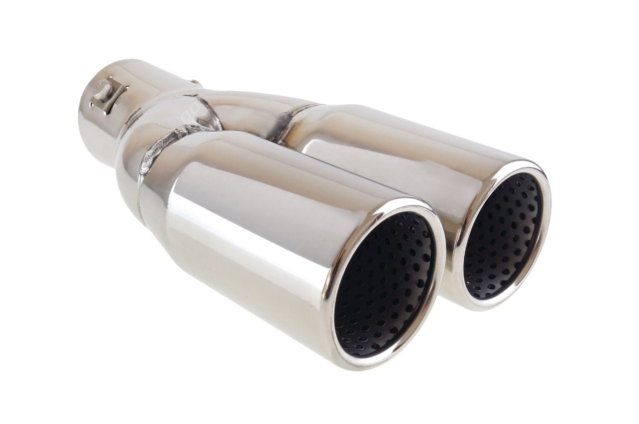 Universeel RVS sierstuk 2x63mm- MT 004