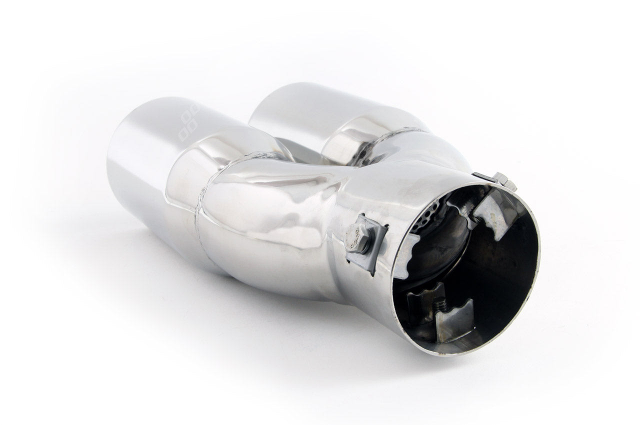 Universeel RVS sierstuk 2x63mm- MT 004