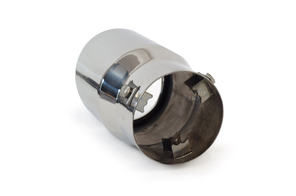 90mm RVS uitlaat sierstuk 1x70mm - MT 007