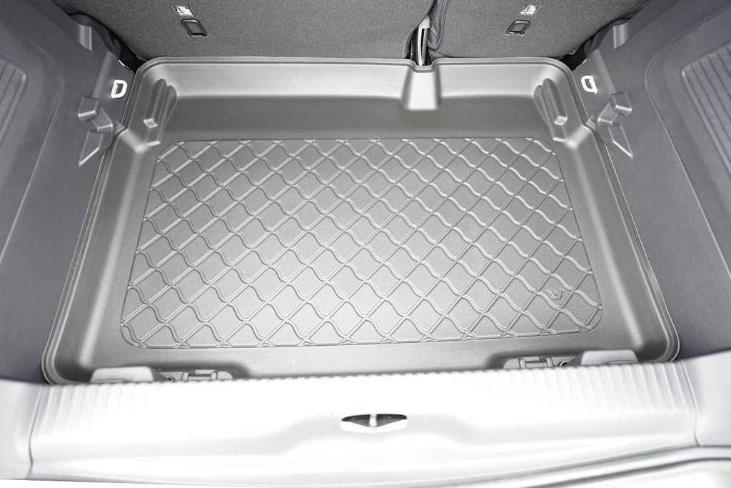 Guardliner kofferbakmat voor Citroen C3 Aircross (A88) (2017-2024), lage laadvloer en zonder verschuifbare achterstoelen - TPE-Rubber