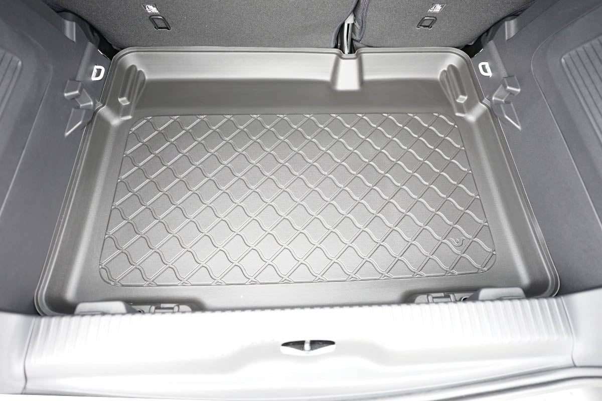 Guardliner kofferbakmat voor Citroen C3 Aircross (A88) (2017-2024), lage laadvloer en zonder verschuifbare achterstoelen - TPE-Rubber