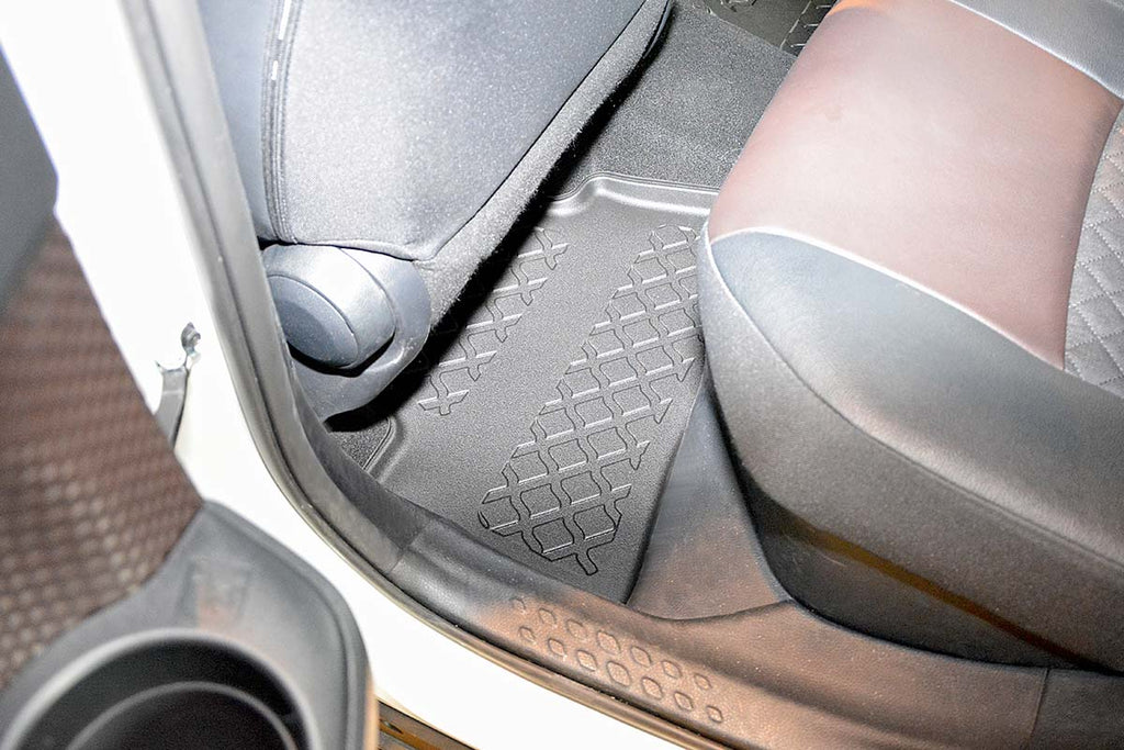 3D Automatten voor Toyota C-HR (2017-2024) en Toyota C-HR (vanaf 2024-) - TPE-Rubber - 4-delig