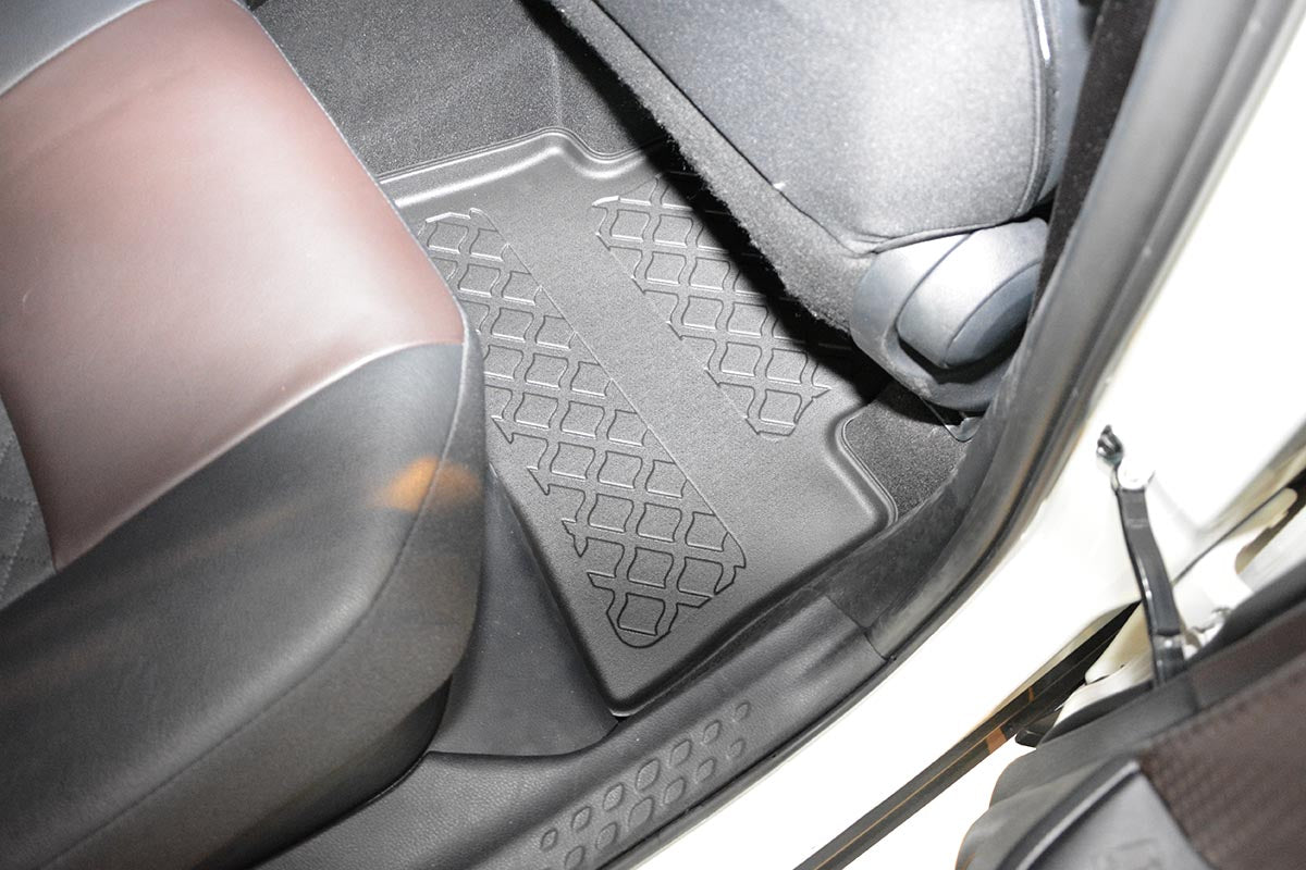3D Automatten voor Toyota C-HR (2017-2024) en Toyota C-HR (vanaf 2024-) - TPE-Rubber - 4-delig