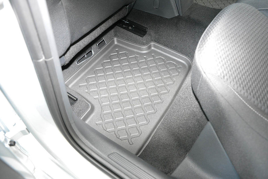 3D Automatten voor Audi A1, Seat Ibiza 6F, Arona, Skoda Fabia 4, Volkswagen Taigo en Polo 2G (vanaf 2017-) - TPE-Rubber - 4-delig