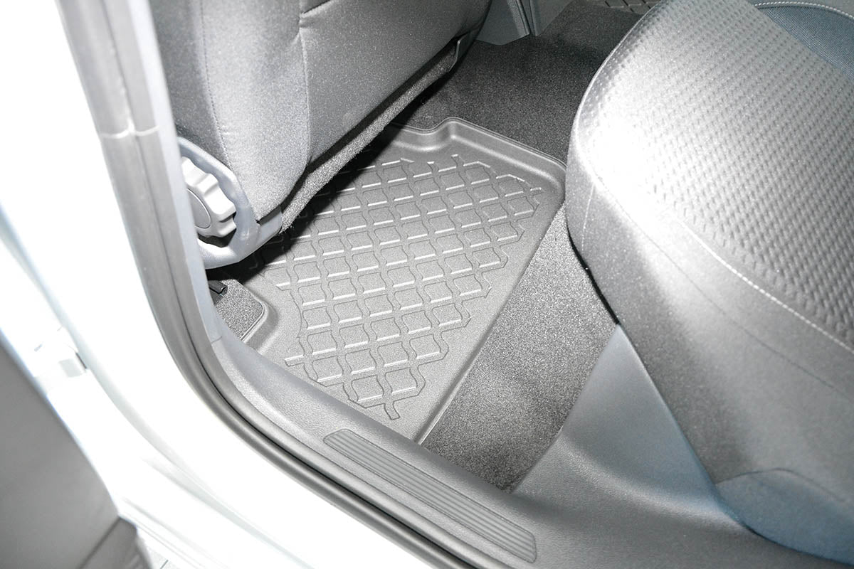 3D Automatten voor Audi A1, Seat Ibiza 6F, Arona, Skoda Fabia 4, Volkswagen Taigo en Polo 2G (vanaf 2017-) - TPE-Rubber - 4-delig