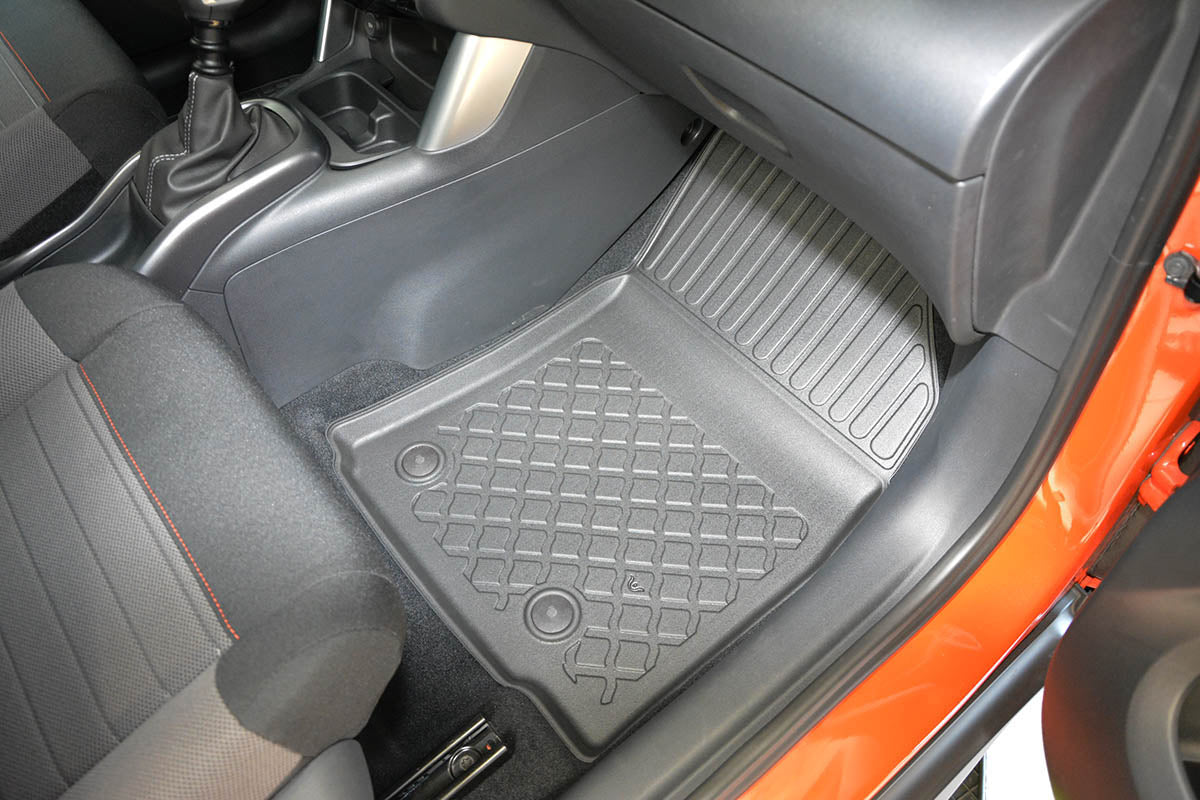3D Automatten voor Opel Crossland X, Crossland en Citroen C3 Aircross (2017-2024) - TPE-Rubber - 4-delig
