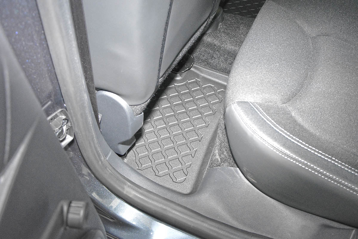 3D Automatten voor Renault Clio 4 (X98) (vanaf 2012-) - TPE-Rubber - 4-delig