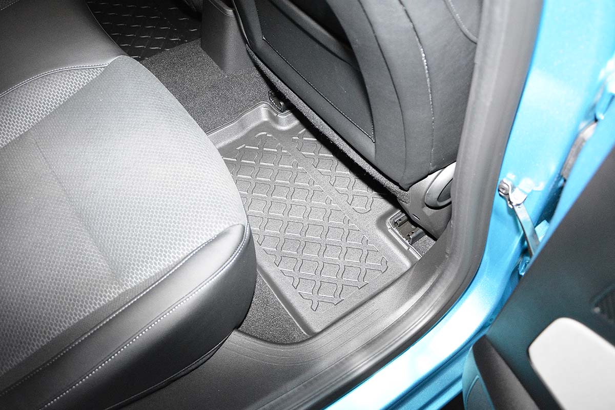 3D Automatten voor Renault Clio 5, Clio 6 en Mitsubishi Colt (vanaf 2020) - TPE-Rubber - 4-delig