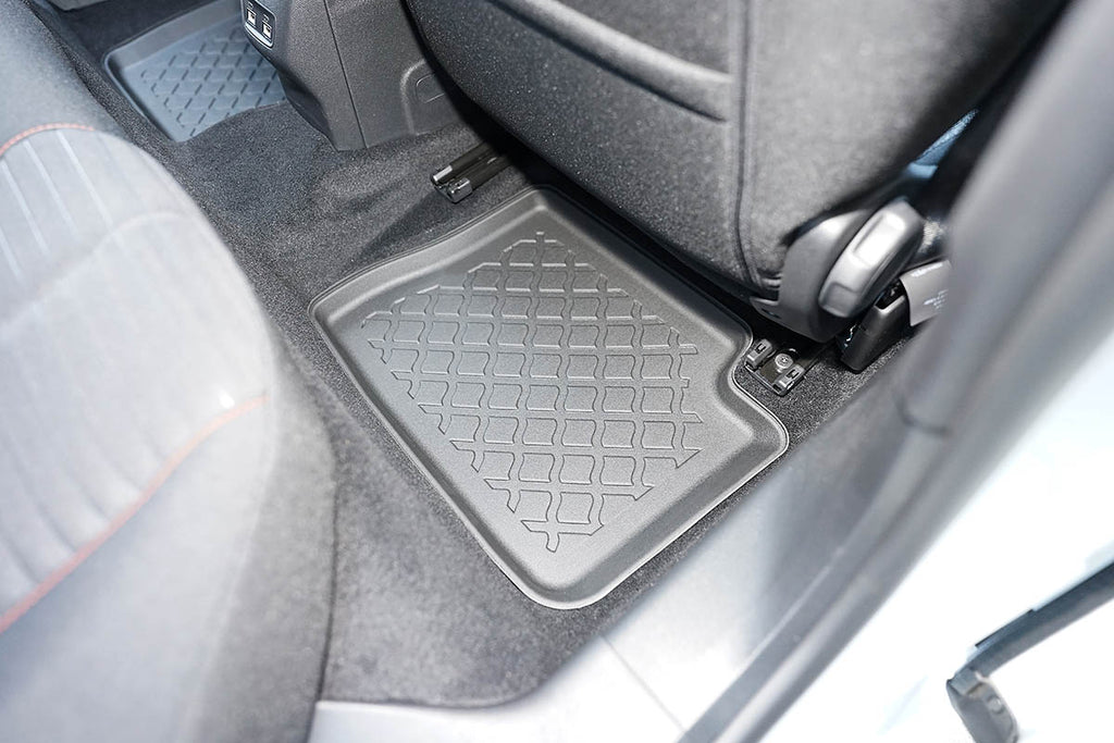 3D Automatten voor Opel Corsa-e, Mokka-e en Peugeot e-208 (vanaf 2020) (electric) - TPE-Rubber - 4-delig